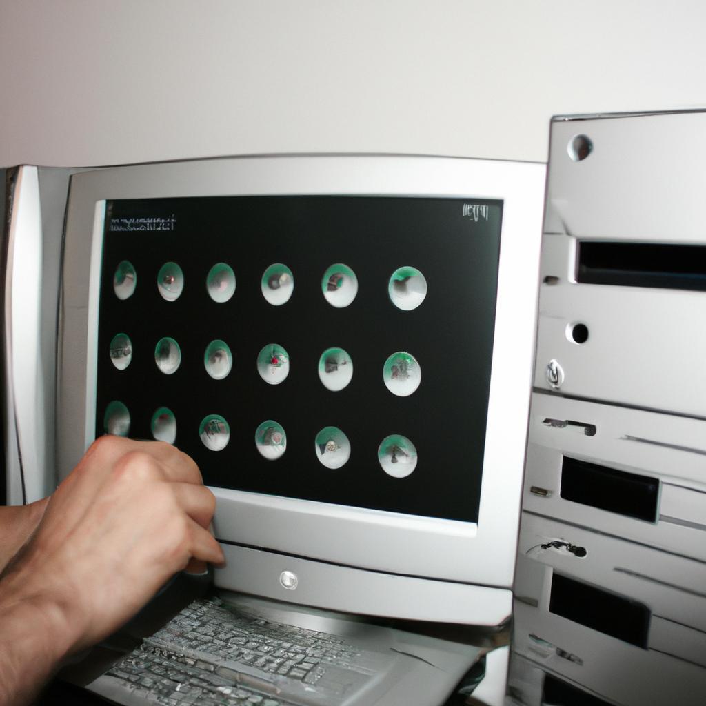 Person configuring computer system emulators
